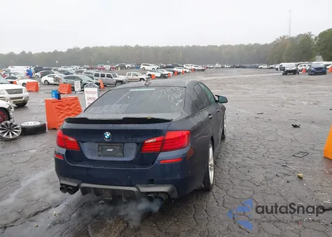 2013 BMW 550I из США, поврежденный, VIN WBAFR9C55DD226820